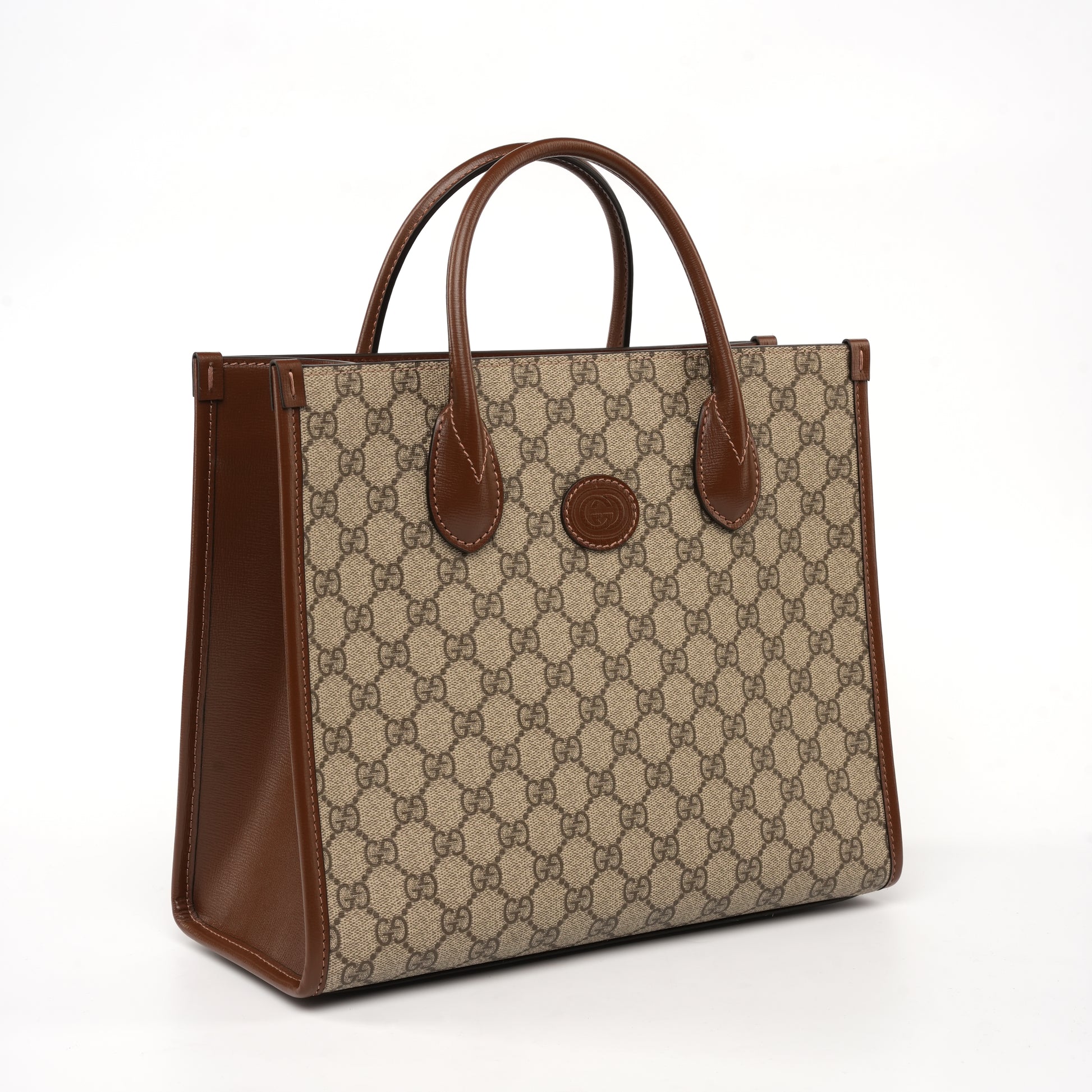 Borsa Gucci tote GG canvas