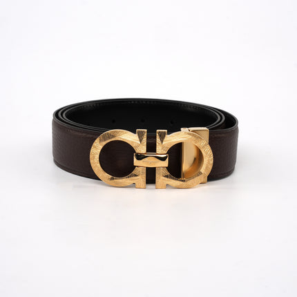 Cintura Ferragamo reversibile Gancini