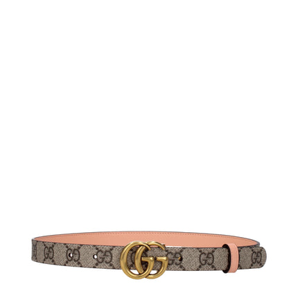Cintura Gucci sottile reversibile GG Marmont