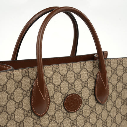 Borsa Gucci tote GG canvas