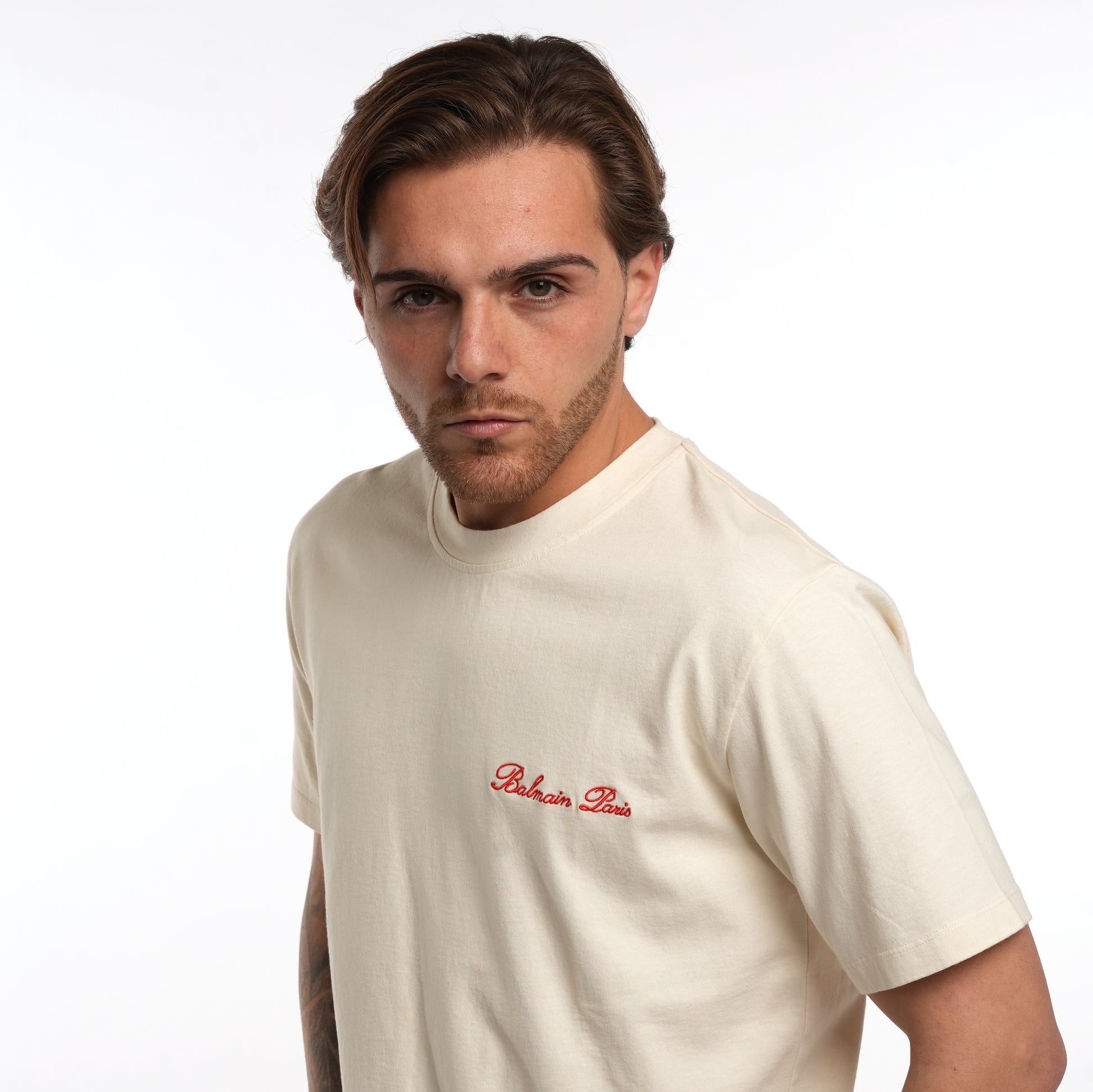 T-shirt Balmain con ricamo