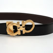 Cintura Ferragamo reversibile Gancini